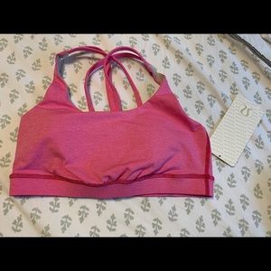 PINK LULULEMON SPORT ENGERY BRA